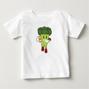 Camiseta De Bebé Broccoli en los deportes de fútbol