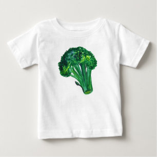 Camiseta De Bebé Bróculi hermoso grande