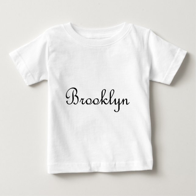 Camiseta De Bebé Brooklyn (Anverso)