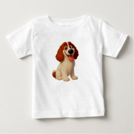 Camiseta De Bebé Brote divertida Springer Spaniel T Shirt