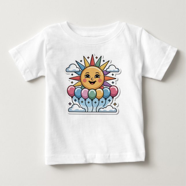 Camiseta De Bebé Brotes Soleados (Anverso)