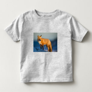 Camiseta De Bebé Brown Fox Toddler T-Shirt