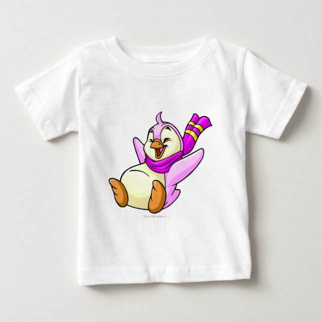 Camiseta De Bebé Bruce Pink (Anverso)