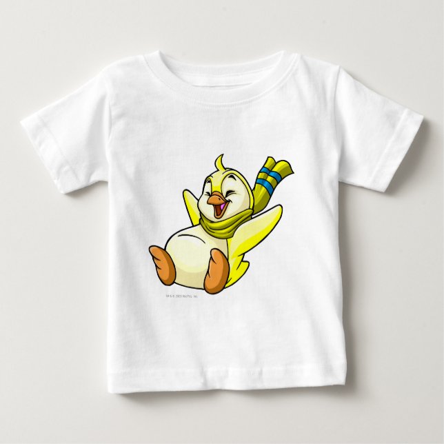 Camiseta De Bebé Bruce Yellow (Anverso)