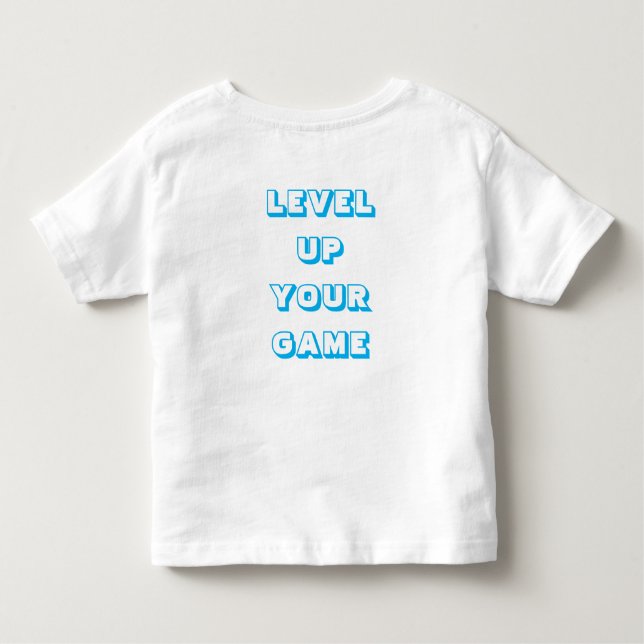 CAMISETA DE BEBÉ "BRUH" "LEVEL TU JUEGO" TEL (Reverso)