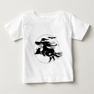 Camiseta De Bebé Bruja de Halloween