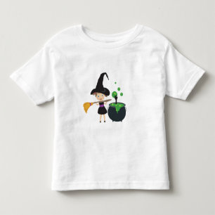 Camiseta De Bebé Bruja de Halloween linda