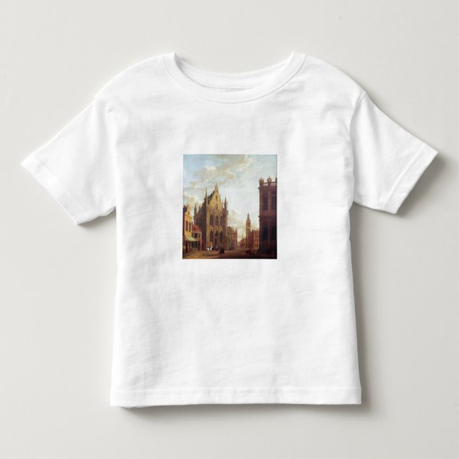 Camiseta De Bebé Brujas, 1824 (aceite en el panel) (Anverso)