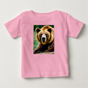 Camiseta De Bebé Bruno el oso valiente