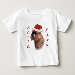 Camiseta De Bebé Brussels Griffon Santa Paws