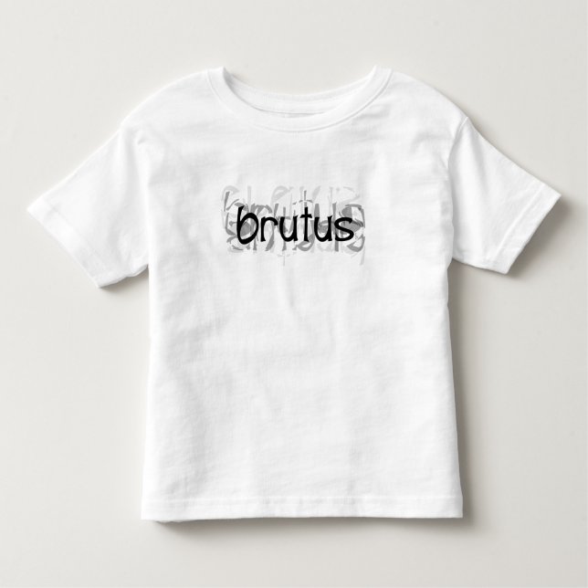 Camiseta De Bebé brutus (Anverso)