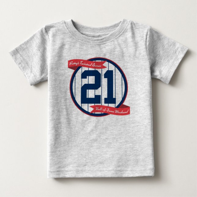 Camiseta De Bebé BTA HOF21 Baby Creeper (Anverso)