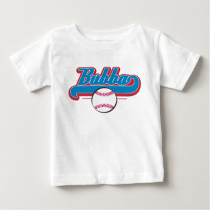 Camiseta De Bebé Bubba baseball logo