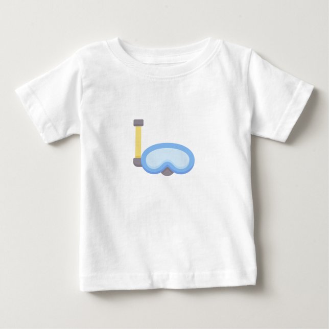 Camiseta De Bebé Buceador Scuba (Anverso)