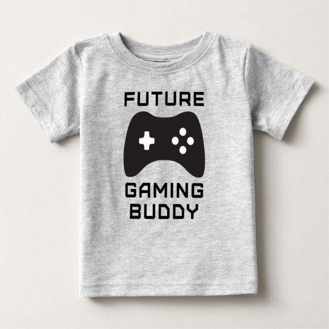 Camiseta De Bebé Buda de juego futuro (Anverso)