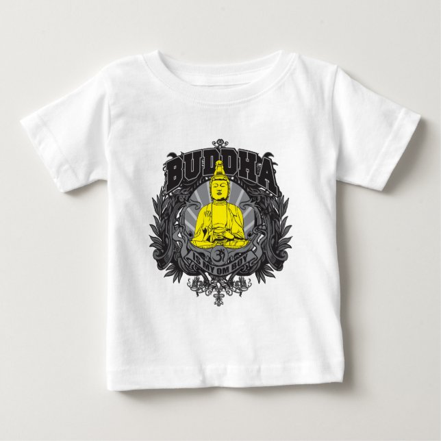 Camiseta De Bebé Buda Es Mi Niño. (Anverso)