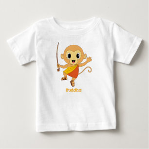 Camiseta De Bebé Buda Monkey™