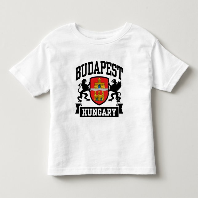 Camiseta De Bebé Budapest Hungría (Anverso)