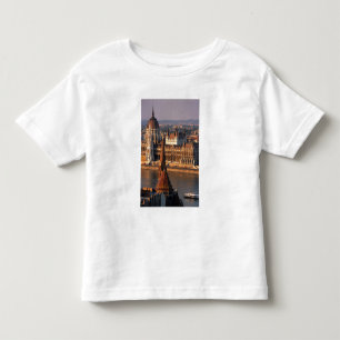 Camiseta De Bebé Budapest, Hungría, río Danubio, Parlamento