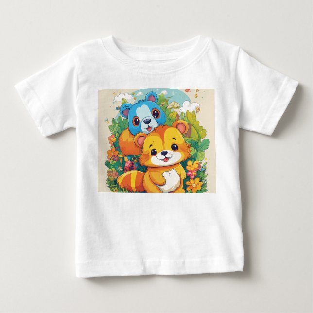 Camiseta De Bebé Budas de acurrucarse: edición de equipo de carga (Anverso)
