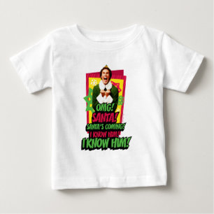 Camiseta De Bebé Buddy the Elf ¡Dios mío! ¡Santa!