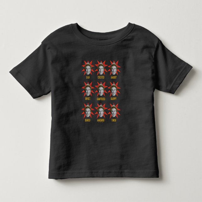 Camiseta De Bebé Buddy the Elf | Emociones (Anverso)