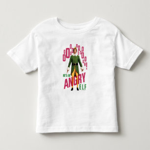 Camiseta De Bebé Buddy the Elf   Es un elfo enojado