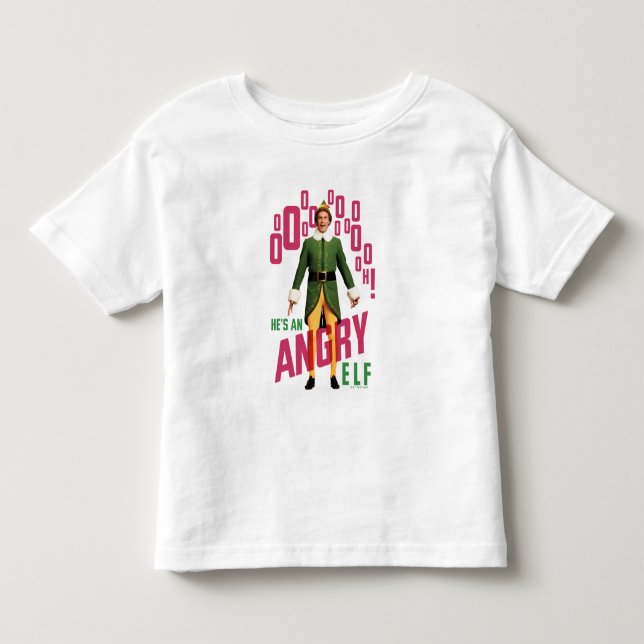 Camiseta De Bebé Buddy the Elf | Es un elfo enojado (Anverso)