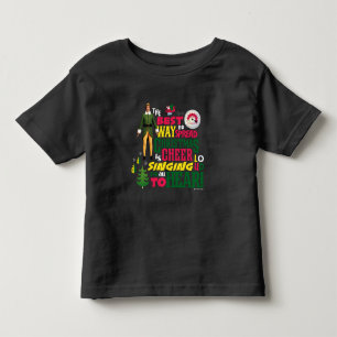 Camiseta De Bebé Buddy the Elf   Navidades Cheer Cita Gráfica