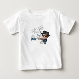 Camiseta De Bebé Buddy un niño y su perro T-Shirt