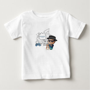 Camiseta De Bebé Buddy un niño y su perro T-Shirt