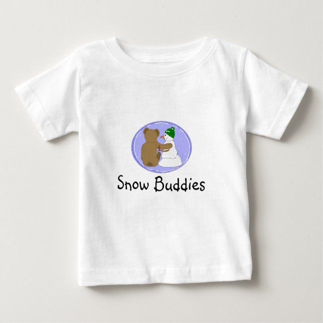 Camiseta De Bebé Budistas de la nieve (Anverso)