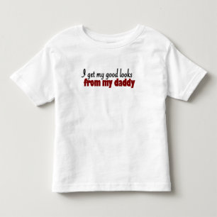 Camiseta De Bebé Buenas miradas del papá