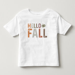 Camiseta De Bebé Bueno, hola otoño