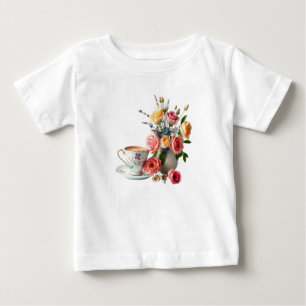 Camiseta De Bebé Buenos días té