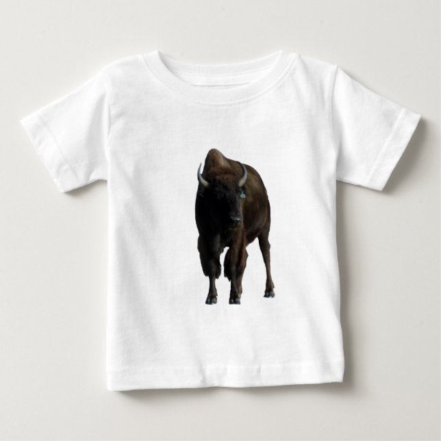 Camiseta De Bebé Búfalo (Anverso)