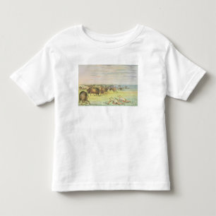 Camiseta De Bebé Búfalo de acecho