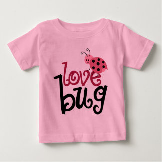 Camiseta De Bebé Bug de amor