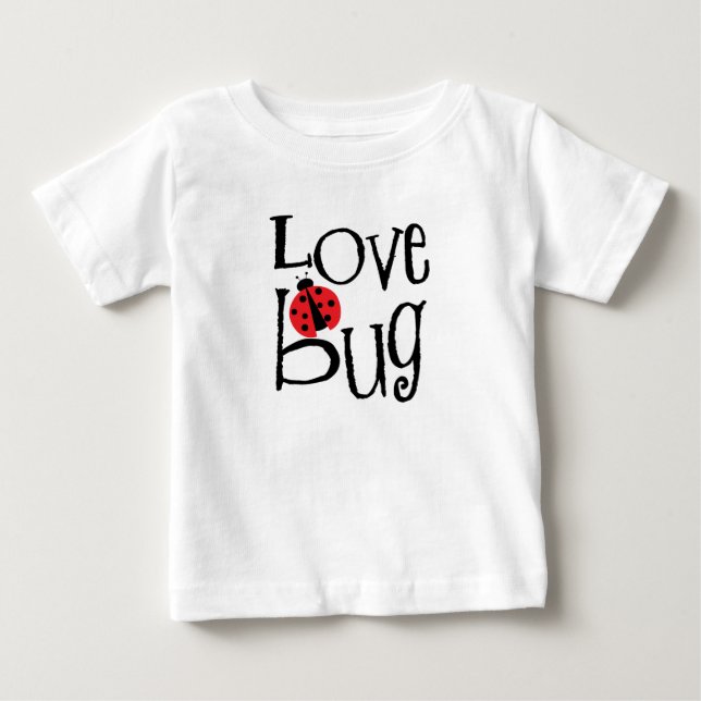 Camiseta De Bebé Bug de amor (Anverso)
