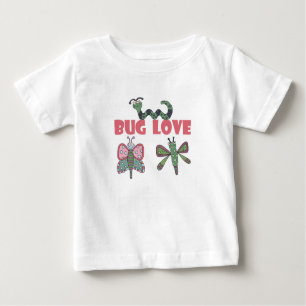 Camiseta De Bebé Bug Love