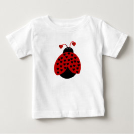 Camiseta De Bebé Bug Shirt de amor