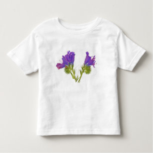 Camiseta De Bebé Bugloss púrpura de las víboras (plantagineum del