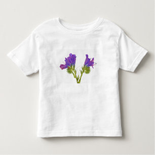 Camiseta De Bebé Bugloss púrpura de las víboras (plantagineum del