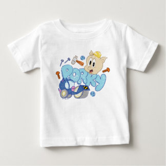 Camiseta De Bebé BUGS BUNNY BUILDERS™| Arte del boceto de Porky