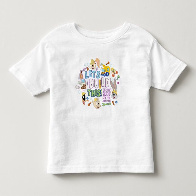 Camiseta De Bebé BUGS BUNNY BUILDERS™| Boceto "Construyamos esto" (Anverso)