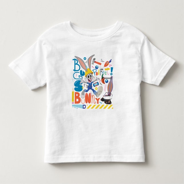 Camiseta De Bebé BUGS BUNNY BUILDERS™| BUGS BUNNY™ Herramientas de  (Anverso)
