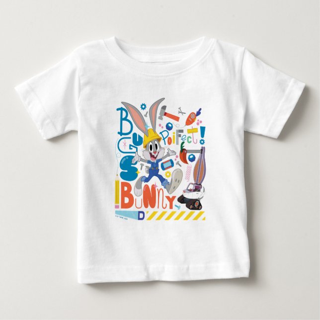 Camiseta De Bebé BUGS BUNNY BUILDERS™| BUGS BUNNY™ Herramientas de  (Anverso)