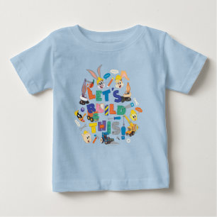 Camiseta De Bebé BUGS BUNNY BUILDERS™  Collage "Construyamos esto"