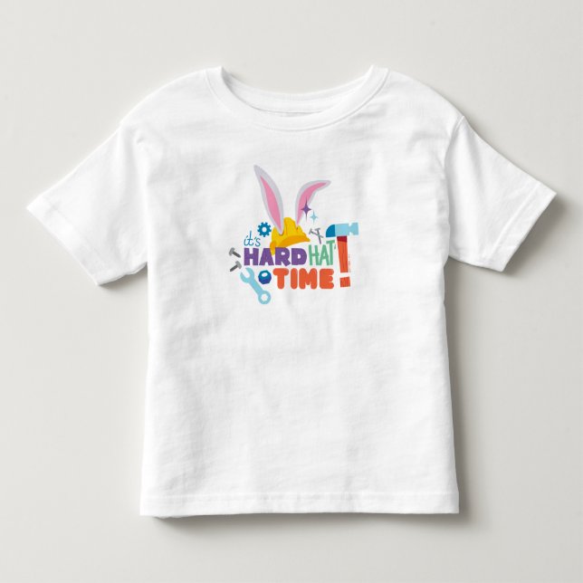 Camiseta De Bebé BUGS BUNNY BUILDERS™| Es tiempo de Gorra duro (Anverso)