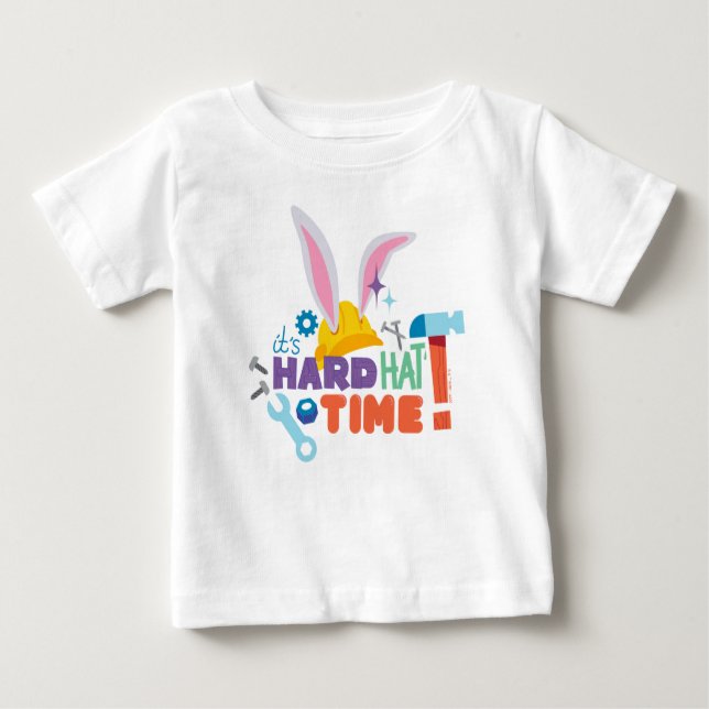 Camiseta De Bebé BUGS BUNNY BUILDERS™| Es tiempo de Gorra duro (Anverso)